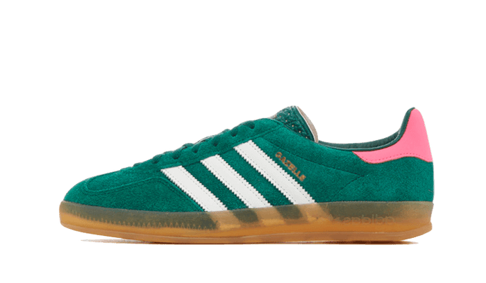 Adidas Gazelle Indoor Collegiate Green Lucid Pink (Women's)-sneakers-Adidas-pikastore.cz