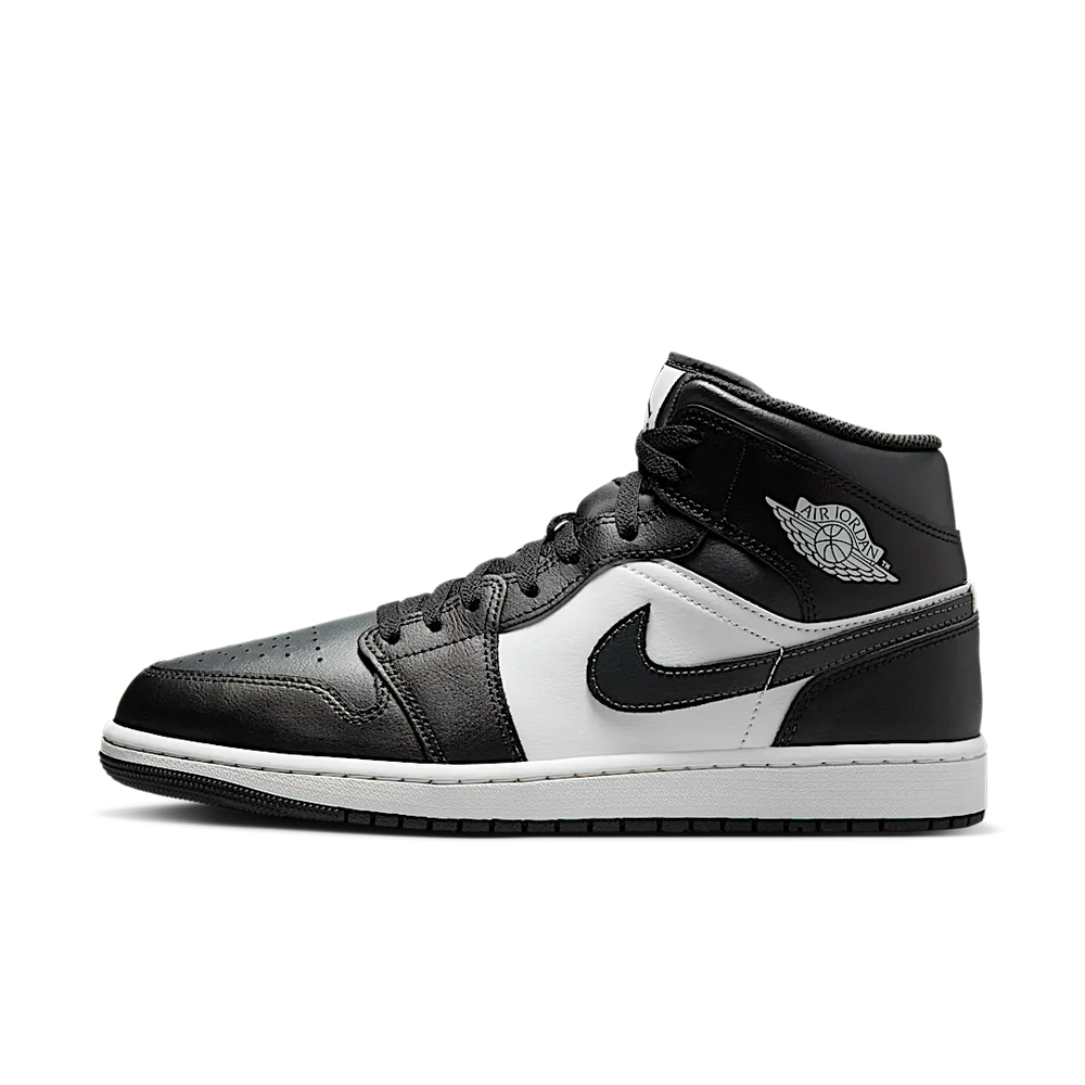 Nike Air Jordan 1 Mid Black Off Noir-Air Jordan-pikastore.cz