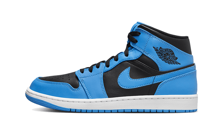 Nike Air Jordan 1 Mid GS University Blue Black-Air Jordan-pikastore.cz