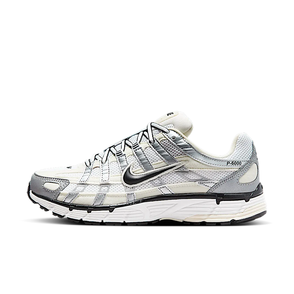 Nike Wmns P-6000 Coconut Milk Metallic Silver-Nike-pikastore.cz