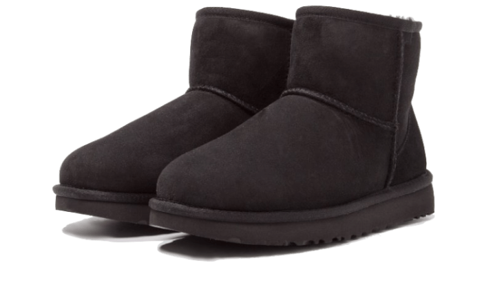 UGG Classic Mini II Boot Black-UGG-pikastore.cz