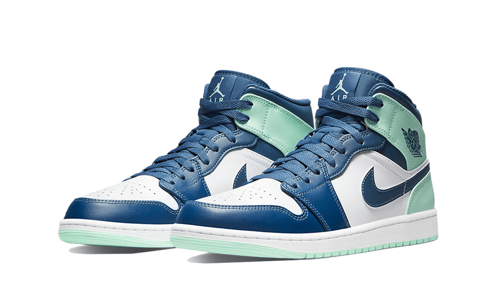 Nike Air Jordan 1 Mid Mystic Navy Mint Foam-sneakers-Air Jordan-pikastore.cz