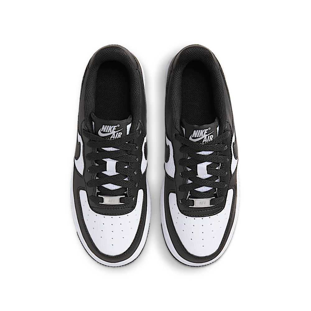 Nike Air Force 1 GS Black White Mesh-Nike-pikastore.cz