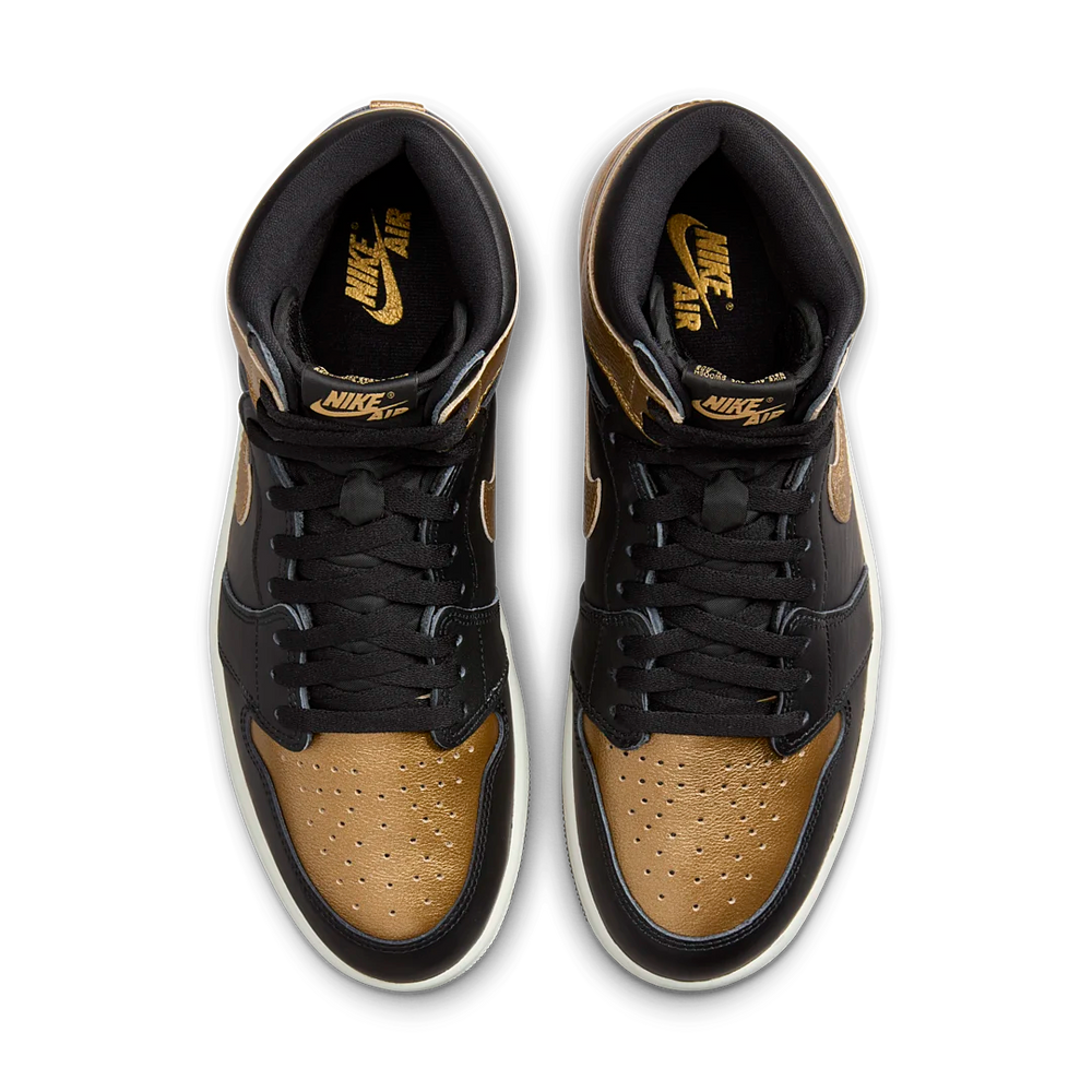 Nike Air Jordan 1 Retro High OG Black Gold-Air Jordan-pikastore.cz