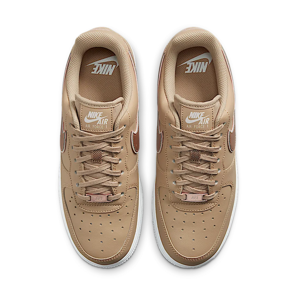 Nike Wmns Air Force 1 07 Essential Hemp Metallic Rose Gold-Nike-pikastore.cz