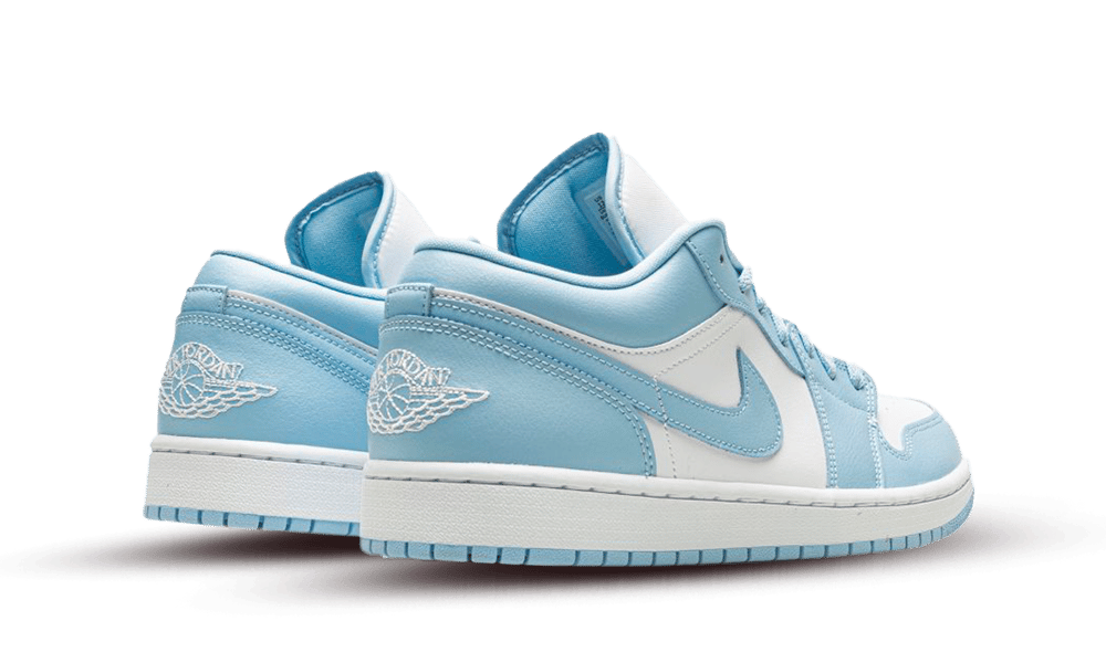 Nike Air Jordan 1 Low White Ice Blue (Women's)-sneakers-Air Jordan-pikastore.cz