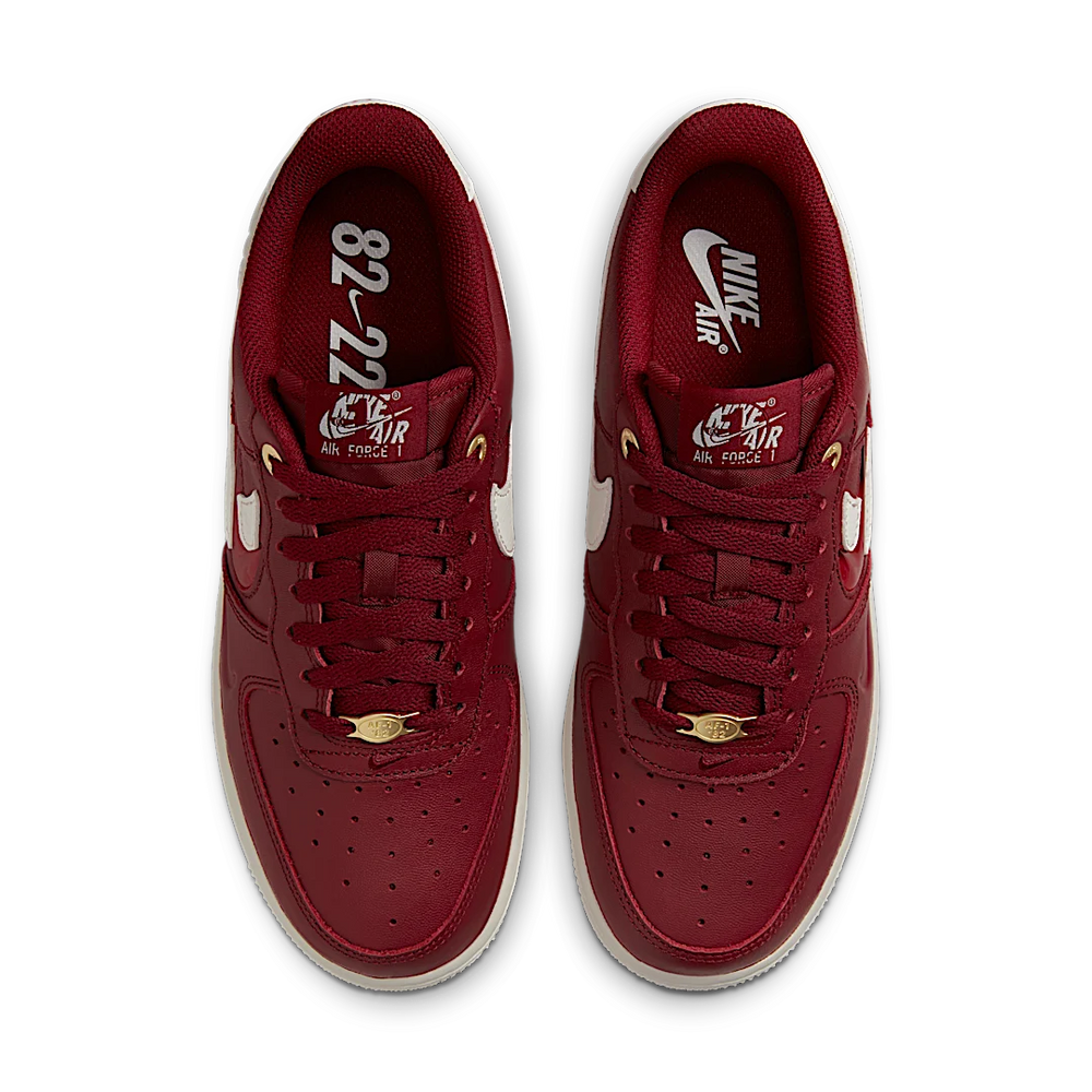 Nike Air Force 1 Low '07 Premium History Of Logos Team Red (Women's)-sneakers-Nike-pikastore.cz