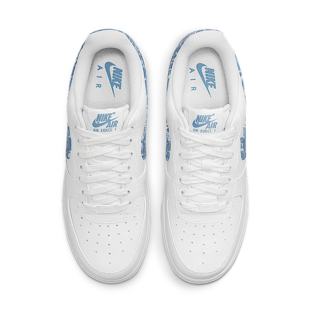 Nike Wmns Air Force 1 07 Essentials Blue Paisley-Nike-pikastore.cz
