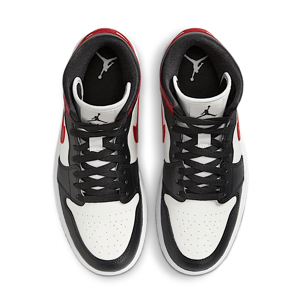 Nike Air Jordan 1 Mid Gym Red Off Noir (Women's)-sneakers-Air Jordan-pikastore.cz