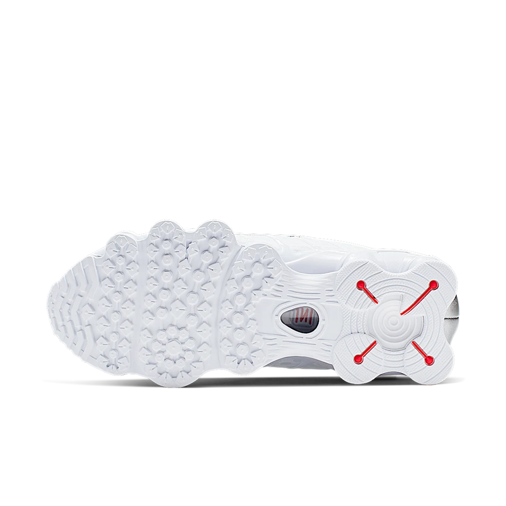 Nike Shox TL White Metallic Silver Max Orange (Women's)-sneakers-Nike-pikastore.cz