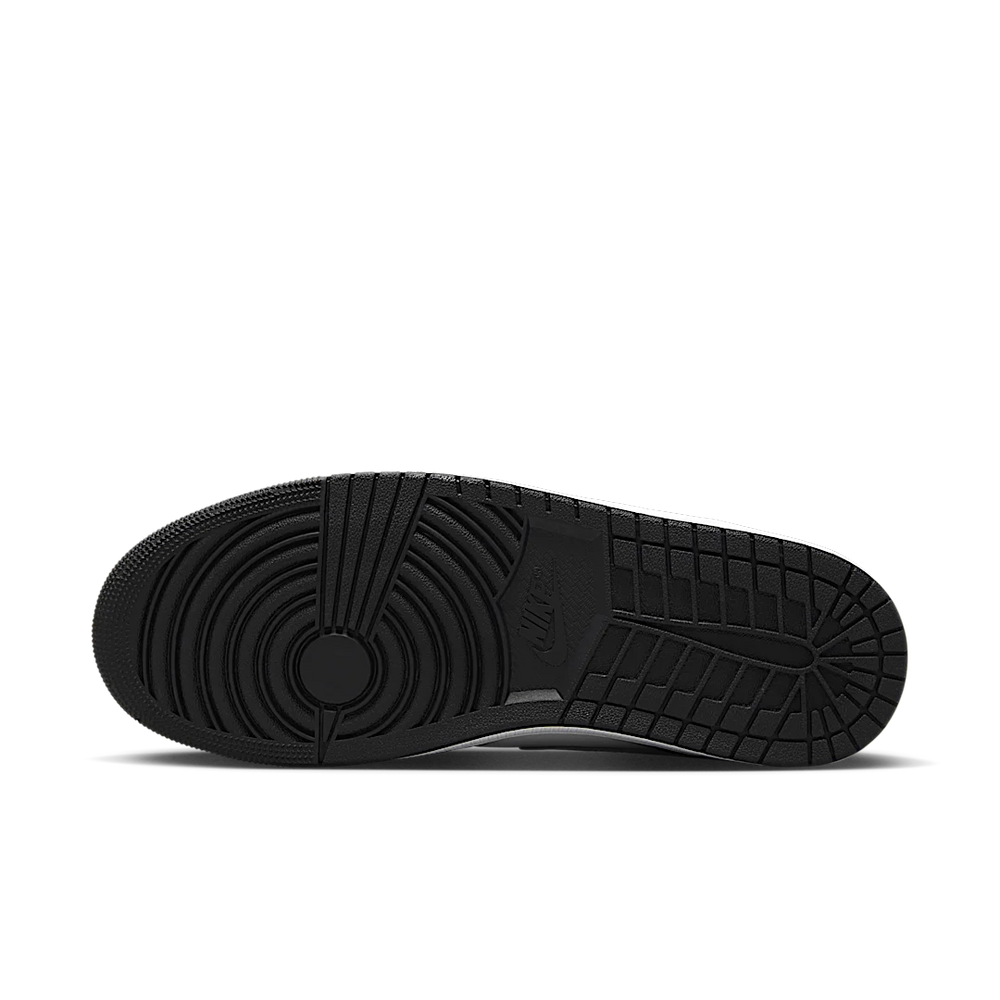 Nike Air Jordan 1 Mid SE Black White Metallic Silver-Air Jordan-pikastore.cz