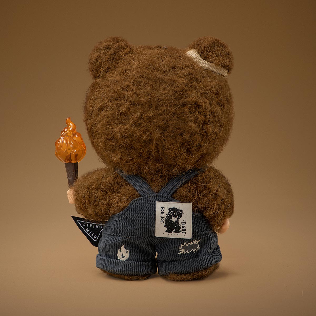 Labubu Pop Mart Hirono Living Wild-Fight for Joy Plush Doll-Labubu-pikastore.cz