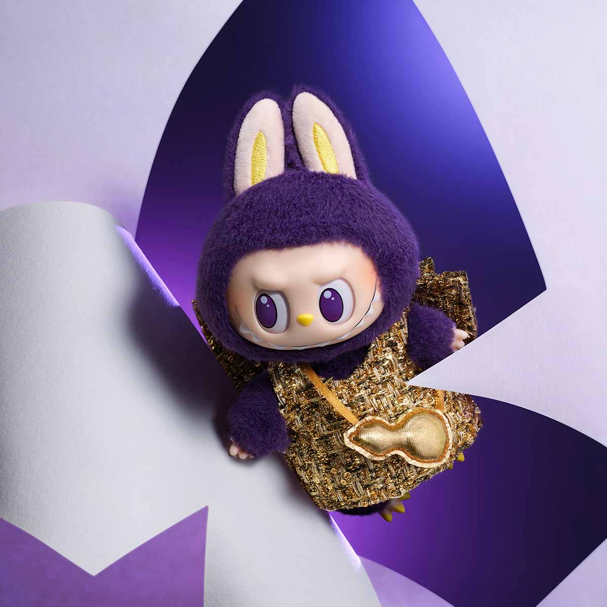 Labubu Pop Mart x Pronounce Wings of Fortune Vinyl Plush Hanging Card-Labubu-pikastore.cz