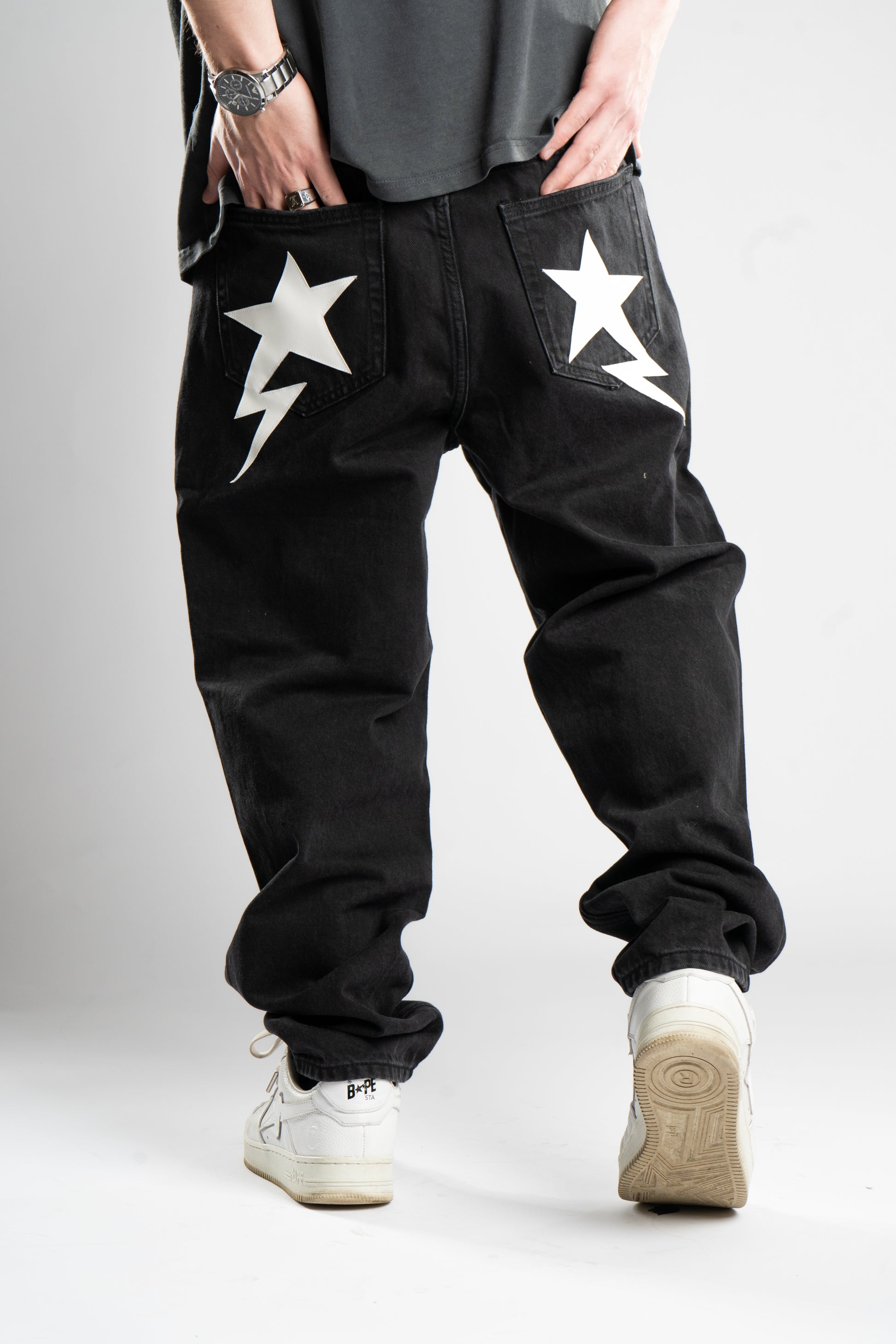 Custom Star v1 Baggy Jeans-Kalhoty-Custompantsprg-pikastore.cz