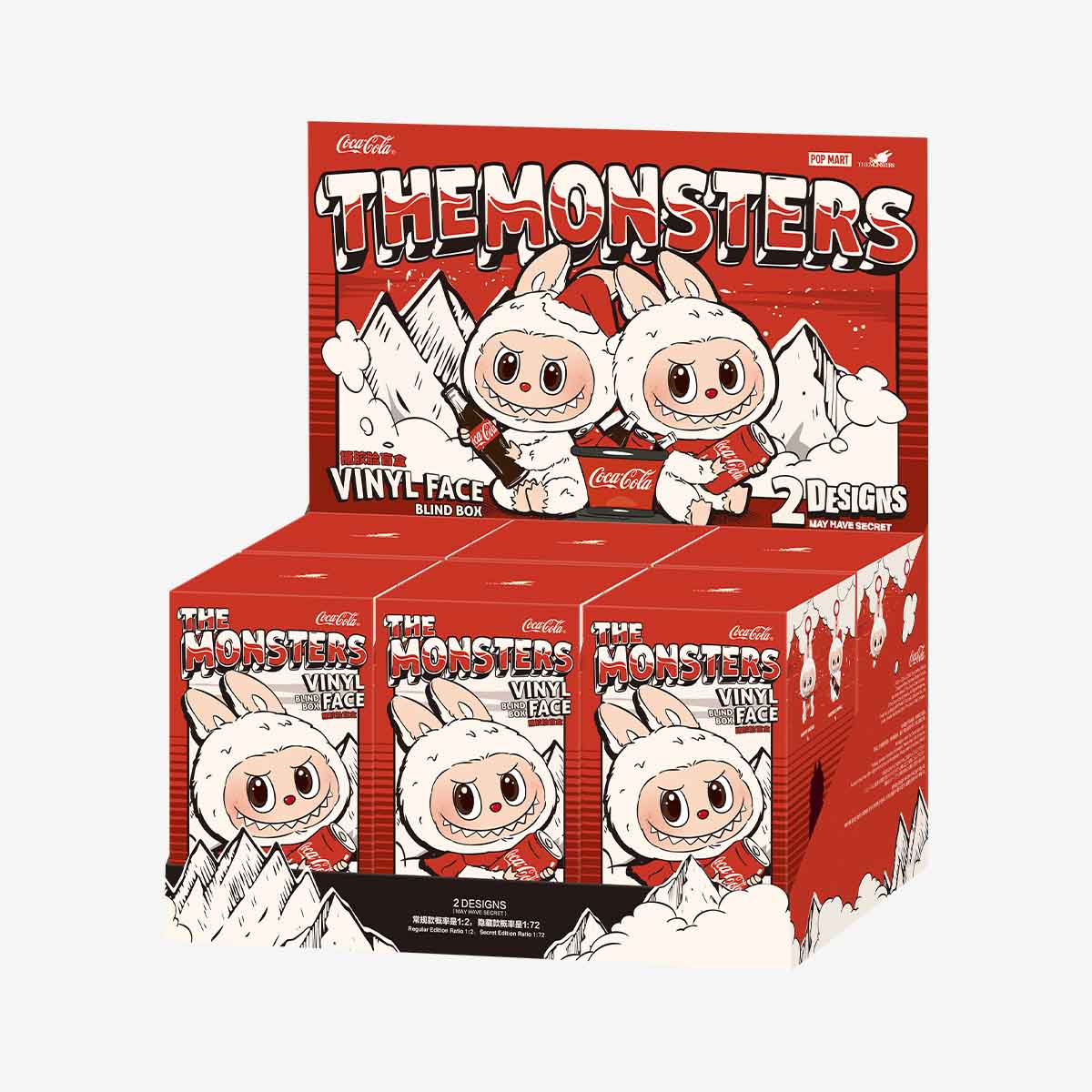 Labubu Pop Mart The Monsters Coca Cola Series Vinyl Face Sealed Case (6 Blind Box)-Labubu-pikastore.cz