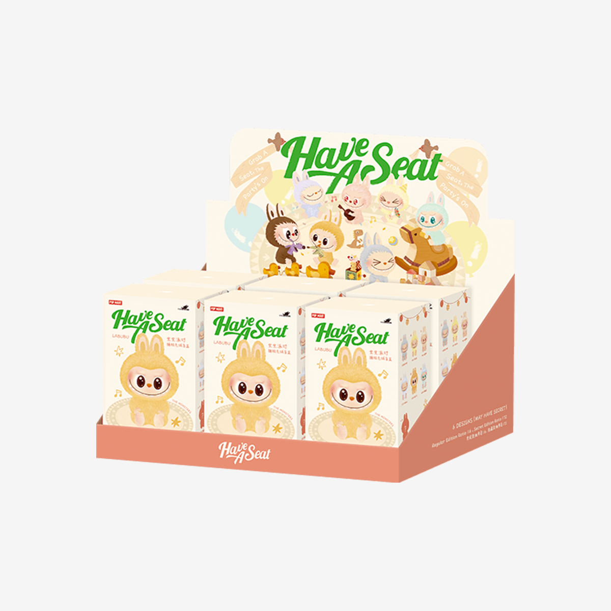 Labubu Pop Mart The Monsters Have a Seat Vinyl Plush Sealed Case (6 Blind Boxes)-Labubu-pikastore.cz