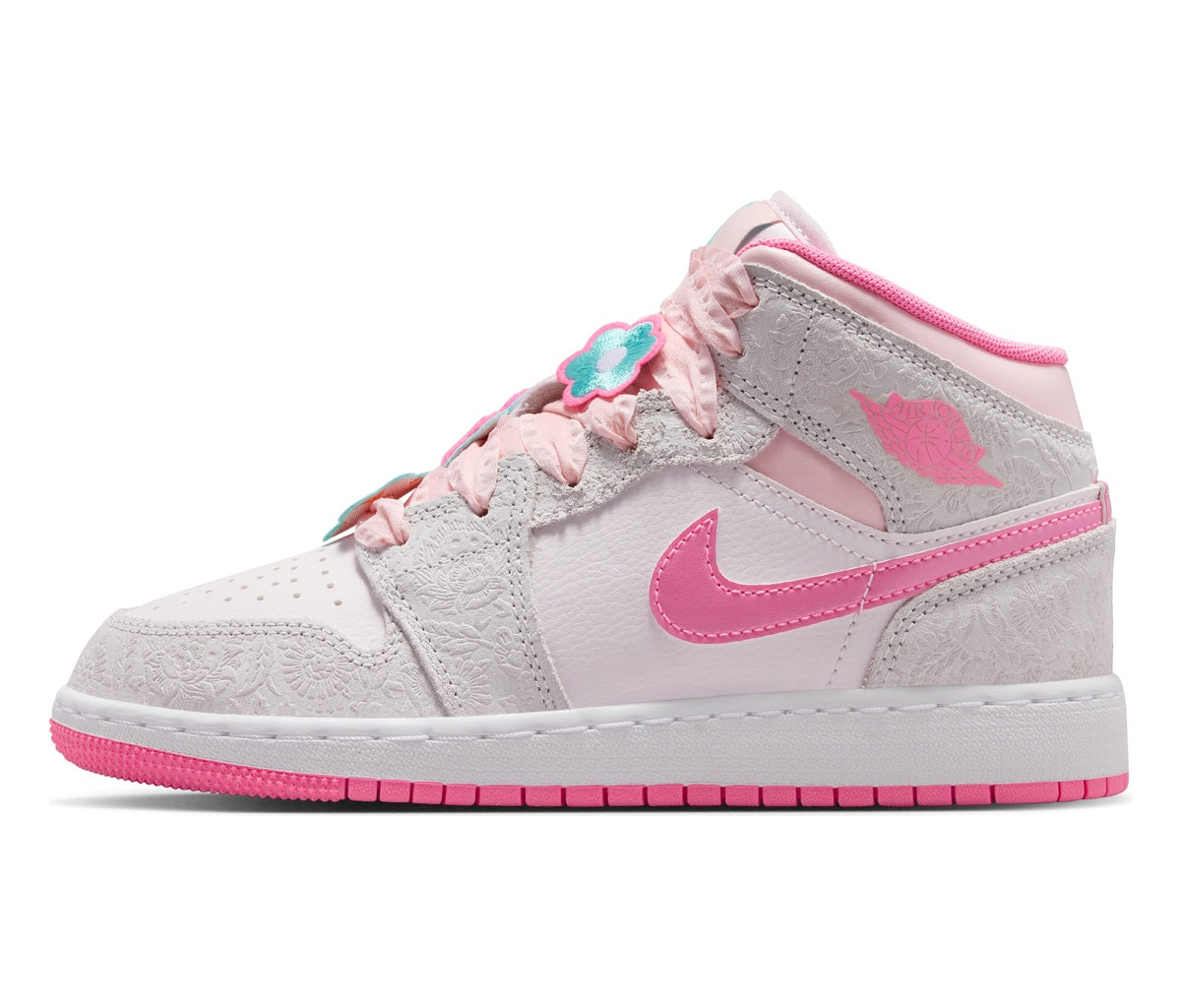 Air Jordan Jordan 1 Mid ALT SE Spring Flowers (GS) – sneakers