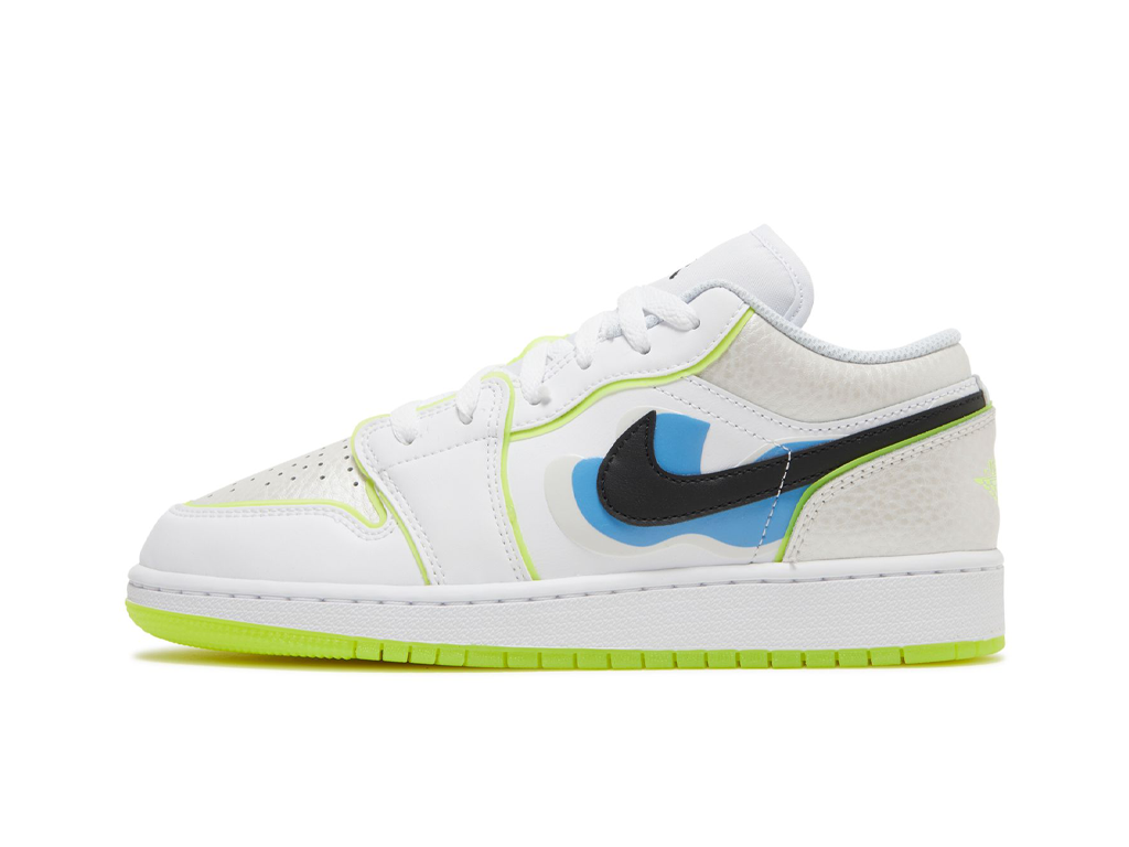 Nike Air Jordan 1 Low SE GS Warped Swoosh-Air Jordan-pikastore.cz