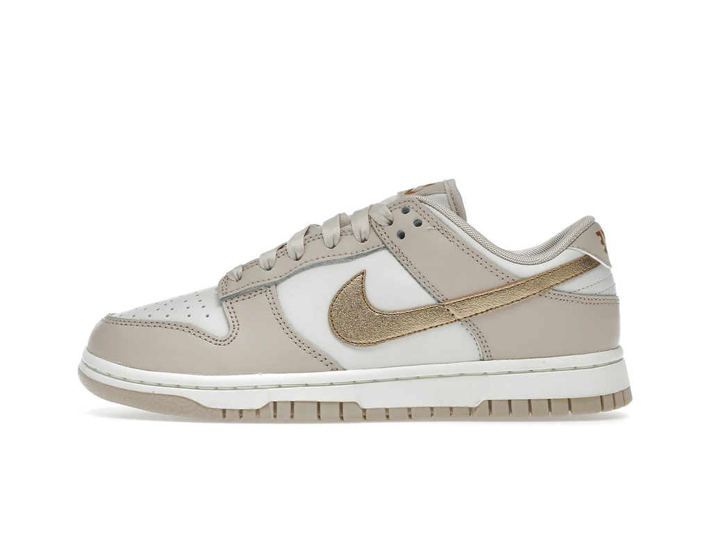 Nike Dunk Low Phantom Metallic Gold (Women's)-sneakers-Nike-pikastore.cz