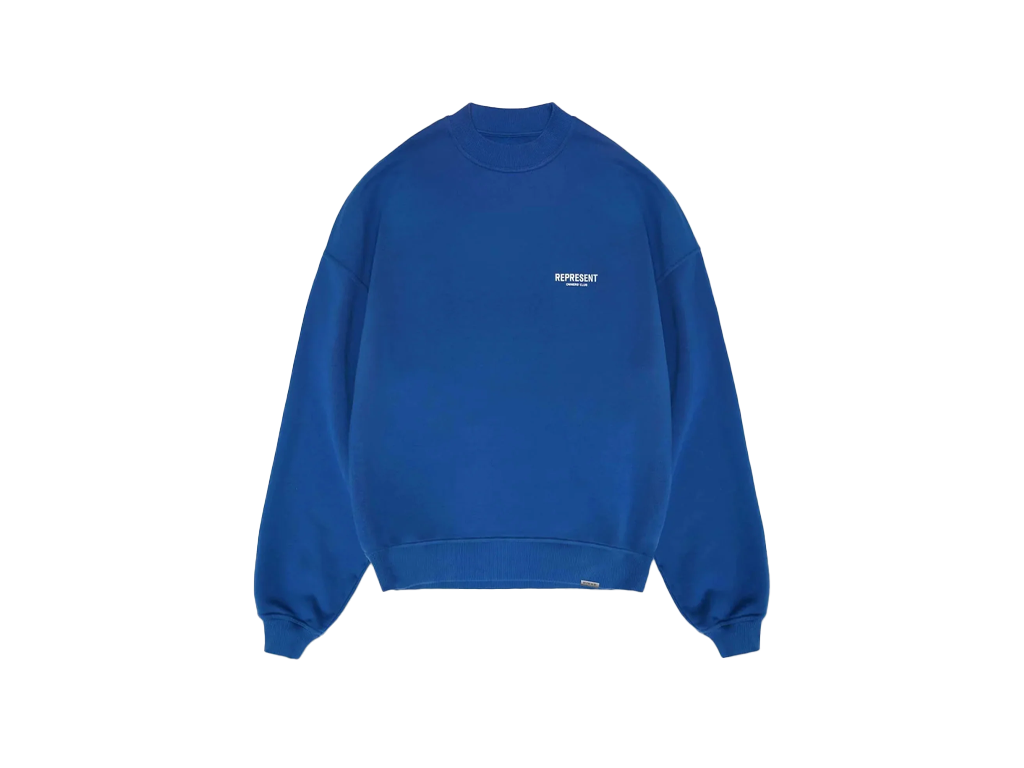Represent Owners Club Crewneck Azure Blue-Represent-pikastore.cz