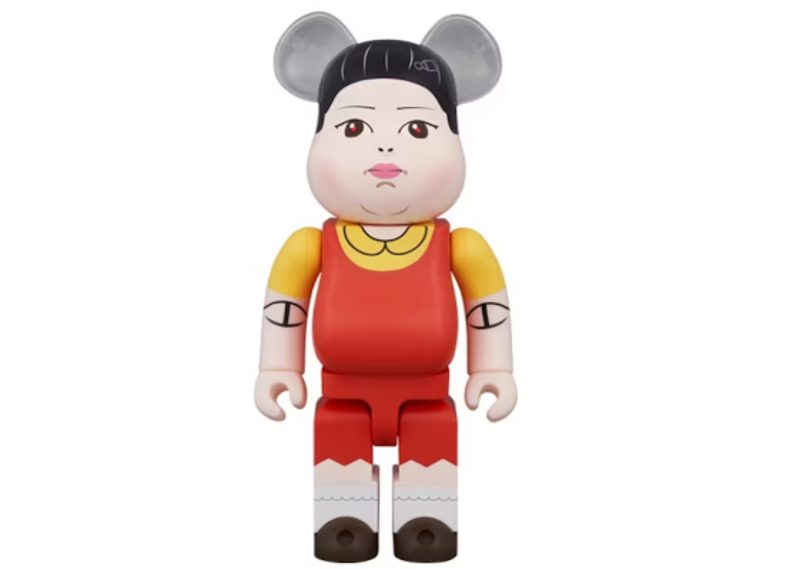 Bearbrick Netflix Squid Games Young-Hee 400%-Bearbrick-pikastore.cz