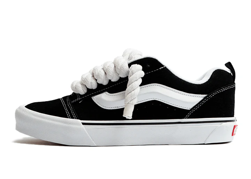 Vans Knu Skool White Rope Laces