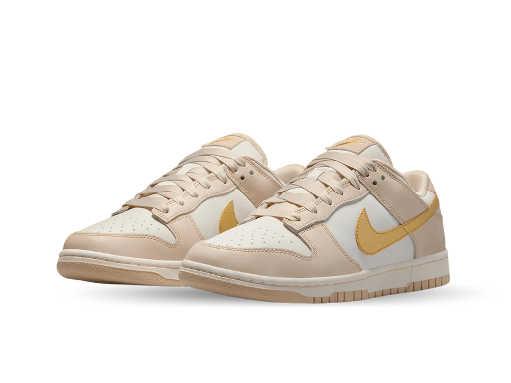 Nike Dunk Low Phantom Metallic Gold (Women's)-sneakers-Nike-pikastore.cz