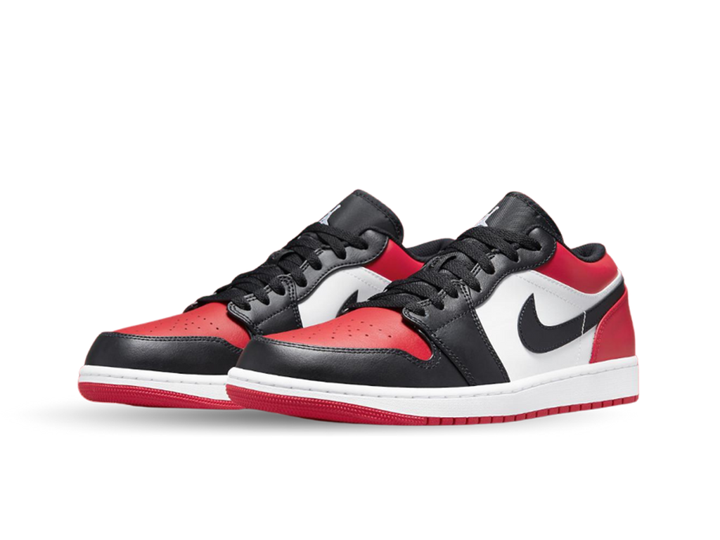 Nike Jordan 1 Low Bred Toe-sneakers-Air Jordan-pikastore.cz