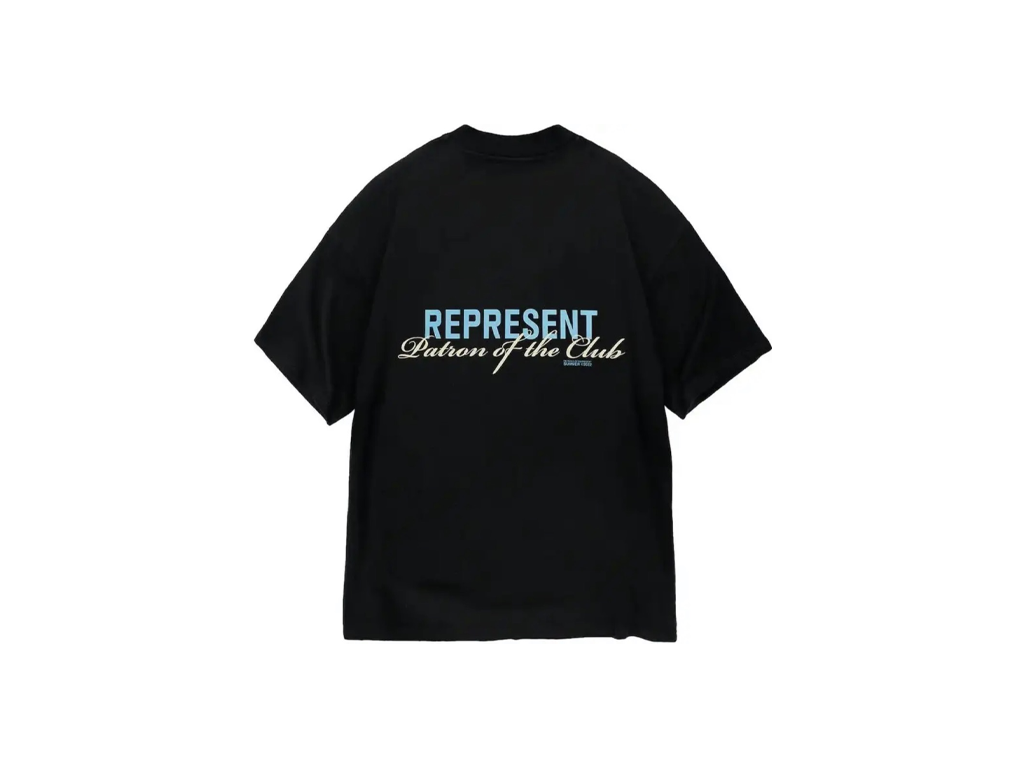 Represent Patron Of The Club T-Shirt Black-Represent-pikastore.cz