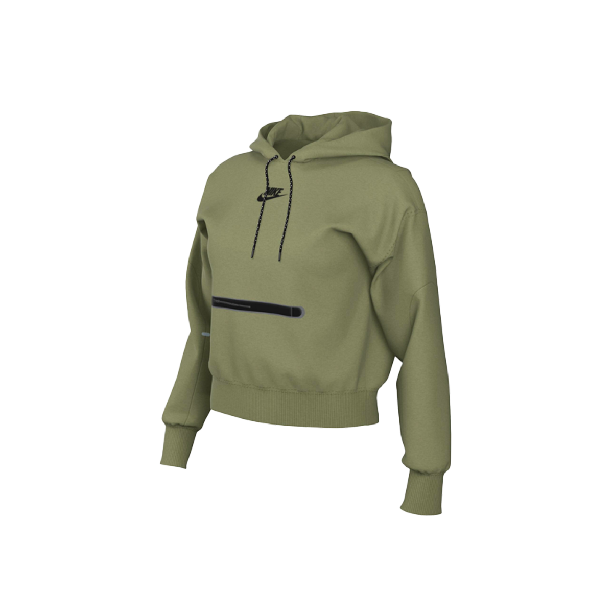 Nike Sportswear Tech Fleece Over-Oversized Crop Pullover Hoodie-Nike-pikastore.cz