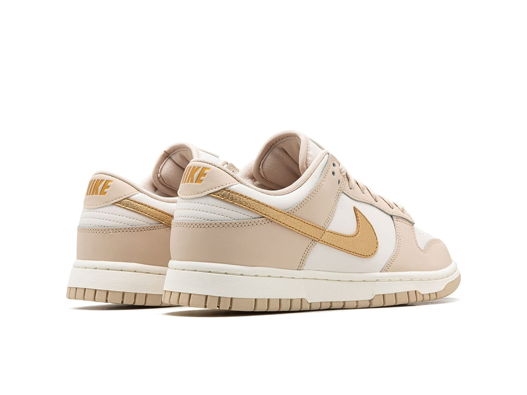 Nike Dunk Low Phantom Metallic Gold (Women's)-sneakers-Nike-pikastore.cz