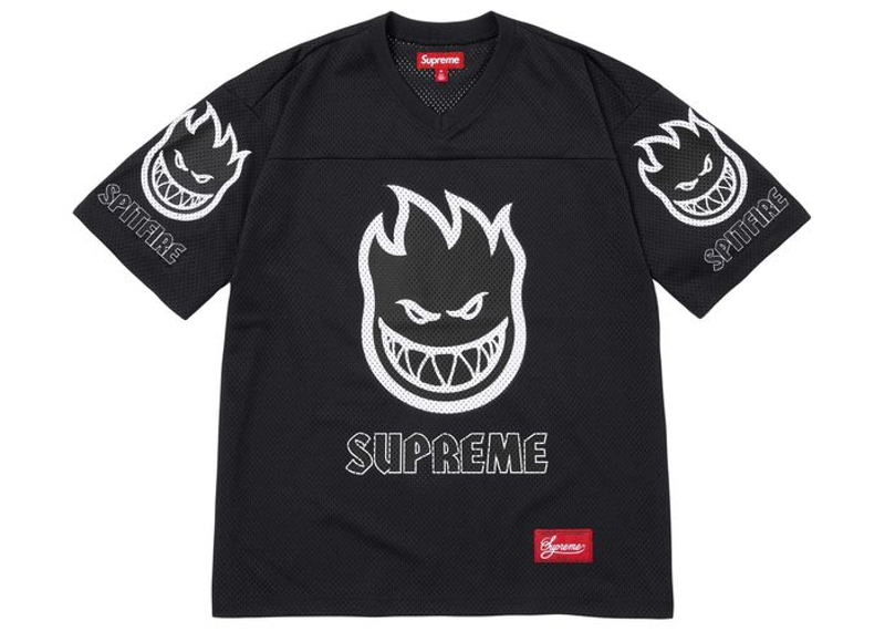 Supreme x Spitfire Jersey Black-Supreme-pikastore.cz