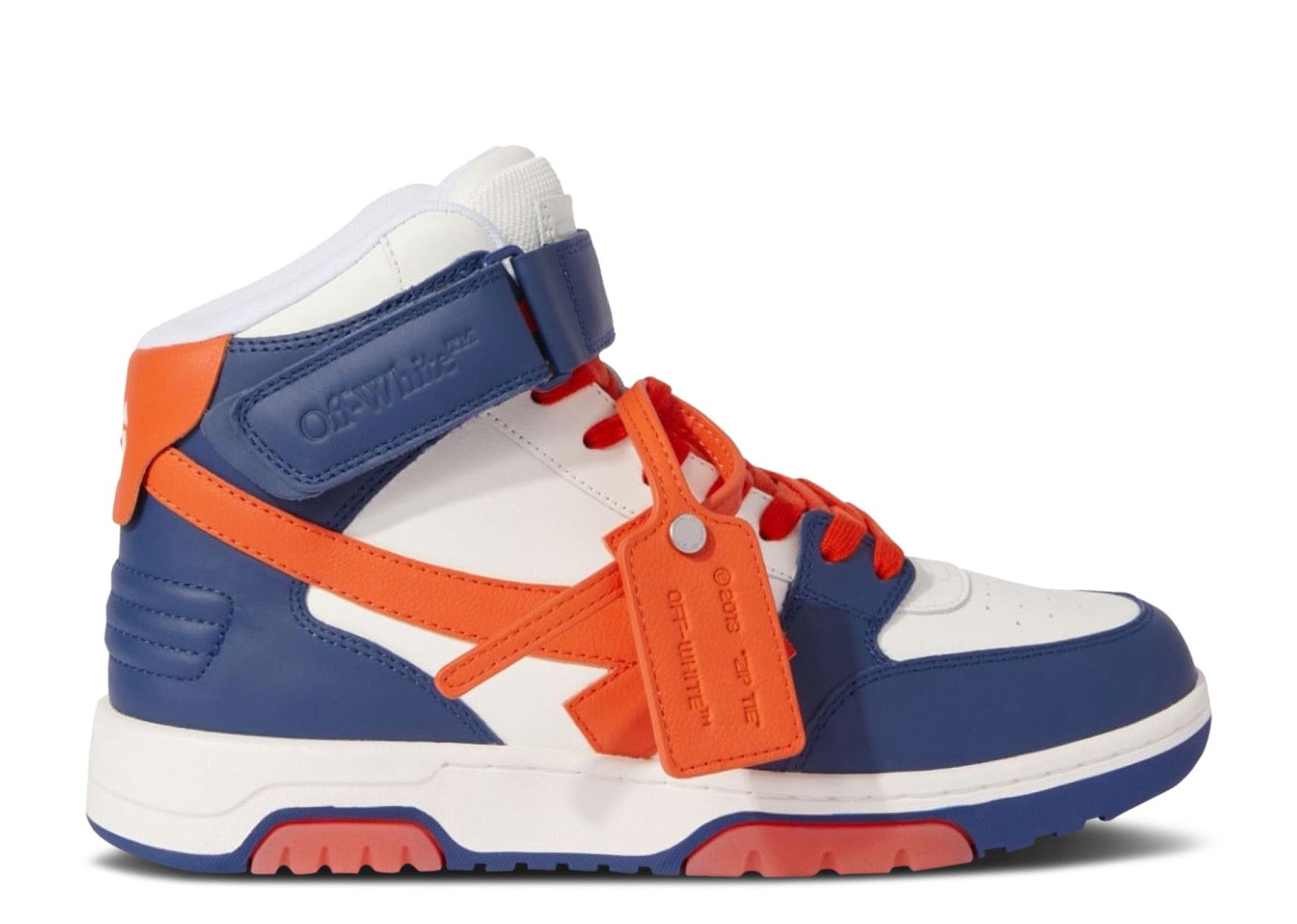 Off-White Out Of Office Mid Navy Blue Bright Orange