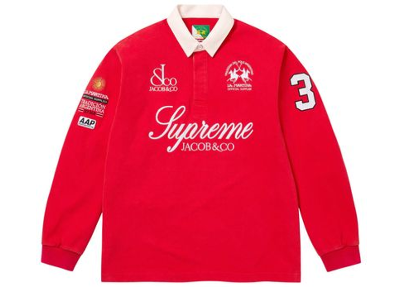Supreme La Martina Rugby Red