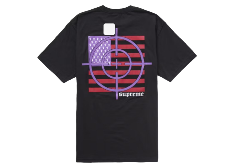 Supreme Target Tee Black-Supreme-pikastore.cz