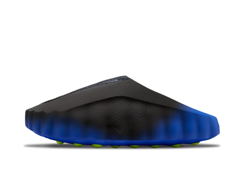 Nike Mind 001 Flyknit Slide Hyper Royal Black