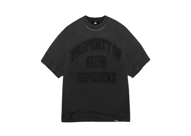 Represent x End Property Of T-Shirt Stained Black-Represent-pikastore.cz