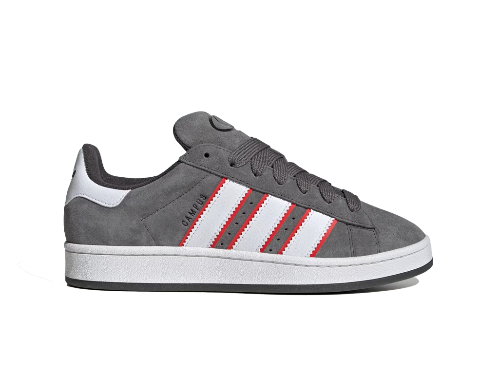 Adidas Campus Grey Red White Stripe-Adidas-pikastore.cz