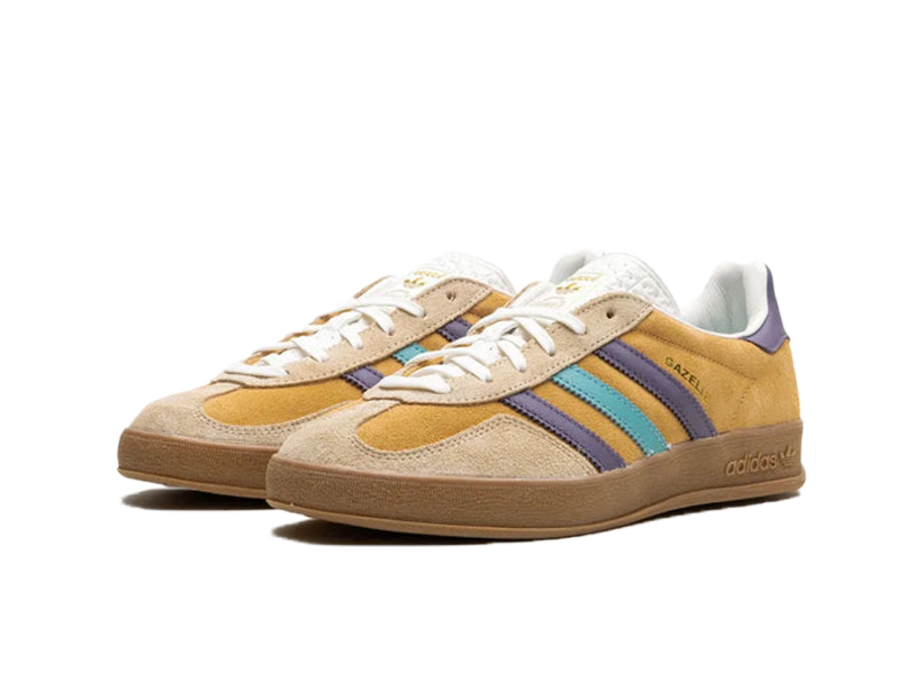 Adidas Gazelle Indoor Glow Orange Shadow Violet