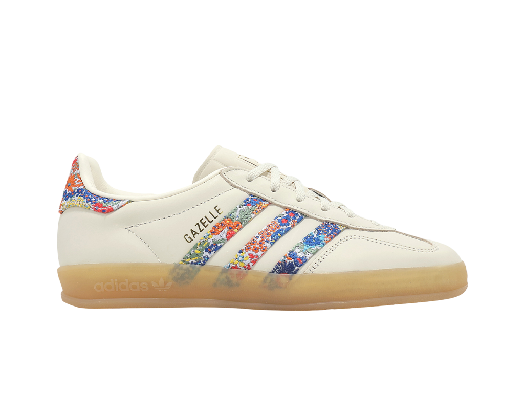 Adidas Originals x Liberty London Womens Gazelle Indoor White-Adidas-pikastore.cz