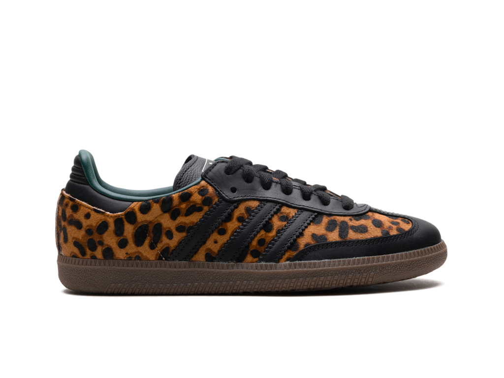 Adidas Samba OG Black Green Leopard-Adidas-pikastore.cz