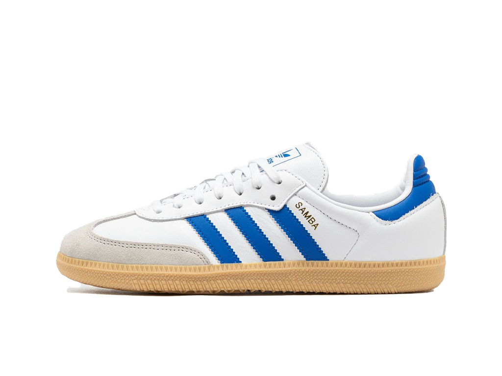 Adidas Samba OG J White Blue Gum-Adidas-pikastore.cz