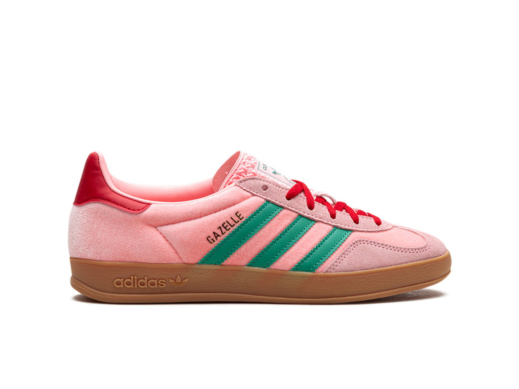 Adidas Wmns Gazelle Indoor Glow Pink Court Green-Adidas-pikastore.cz