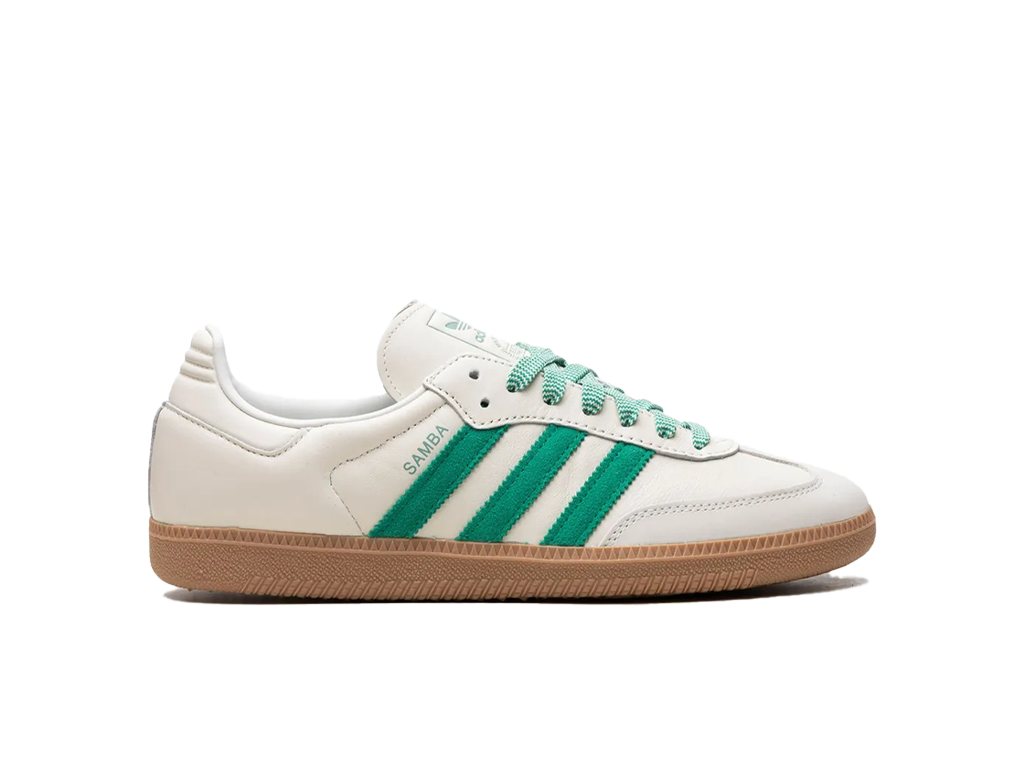 Adidas Wmns Samba OG Off White Court Green-Adidas-pikastore.cz