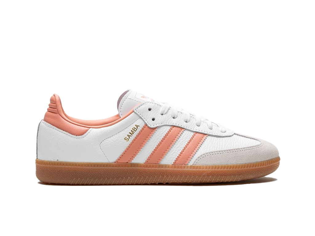 Adidas Samba OG White Wonder Clay Gum (Women's)-sneakers-Adidas-pikastore.cz
