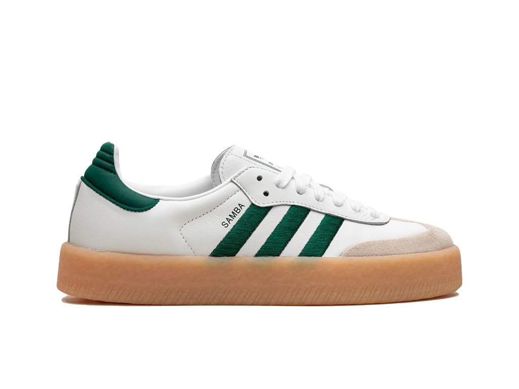 Adidas Sambae White Collegiate Green Gum (Women's)-sneakers-Adidas-pikastore.cz