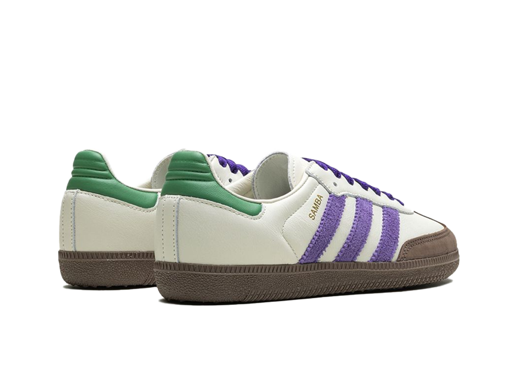Adidas Wmns Samba OG Off White Purple Green-Adidas-pikastore.cz