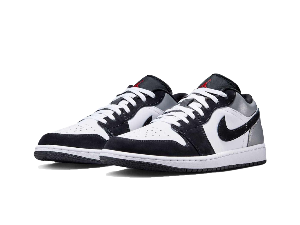 Air Jordan 1 Low SE White Black Matte Silver-Air Jordan-pikastore.cz