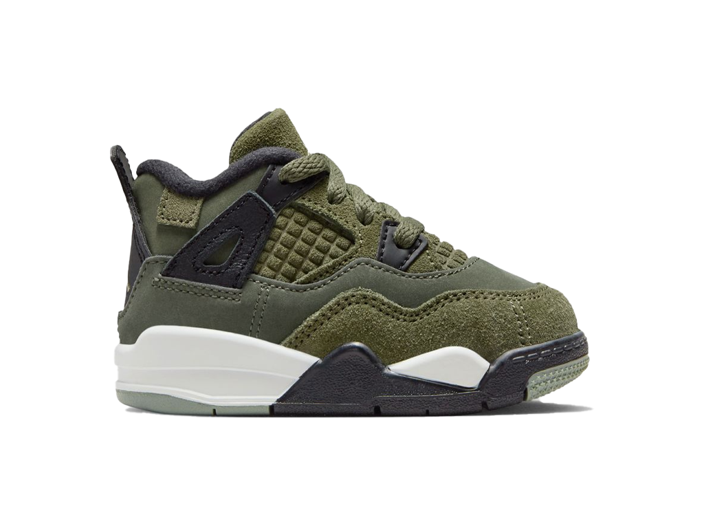 Air Jordan 4 Retro SE Craft TD Olive – tenisice – fotografija 3 od 5