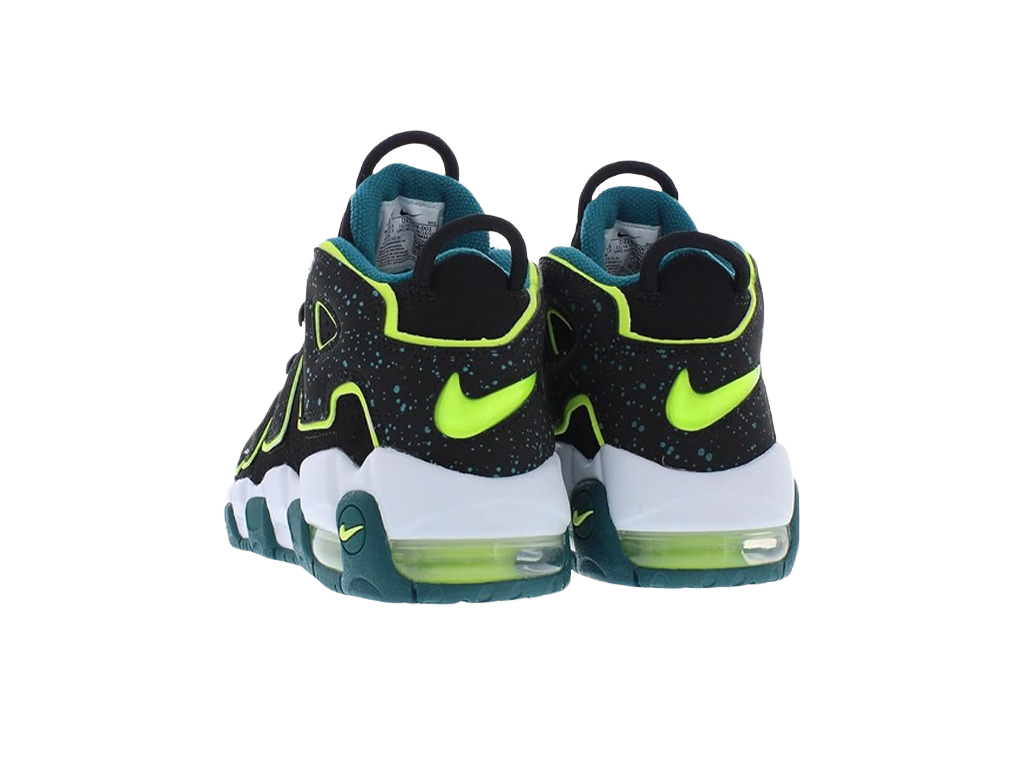 Nike Air More Uptempo GS Black Geode Teal-Nike-pikastore.cz
